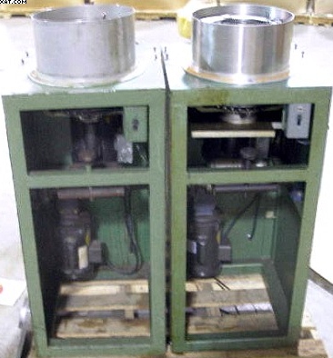 L-R MACHINE Knit-de-Knit Machine, 6" dia, single head, 3 gauge.